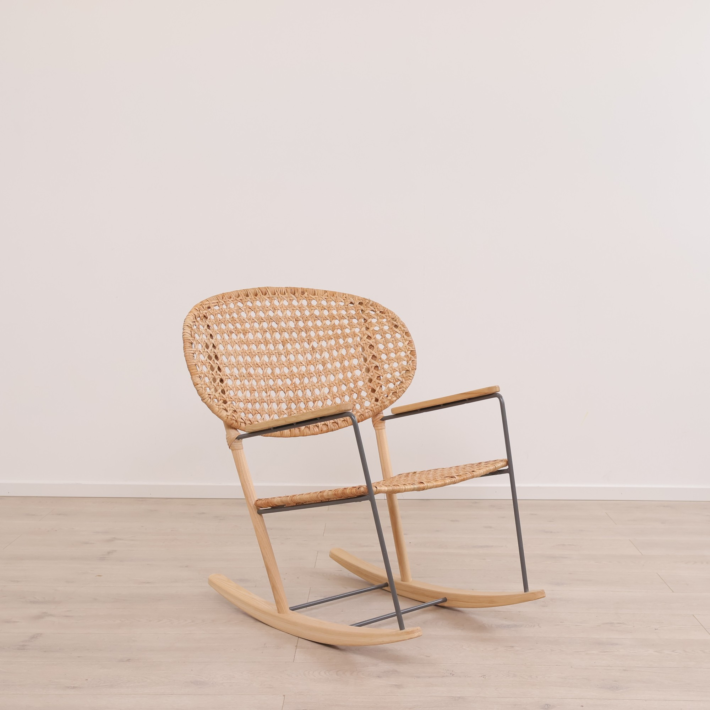 Beige IKEA Grönadal gyngestol
