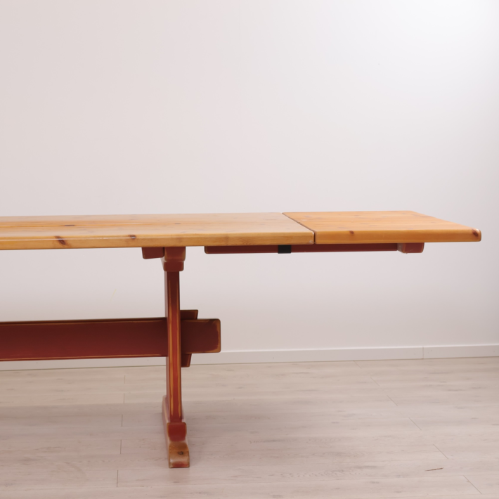 Retro spisebord. 250/300x105 cm